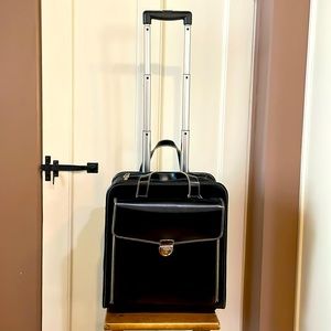 Jack George's Wheeled Laptop Bag (Black)